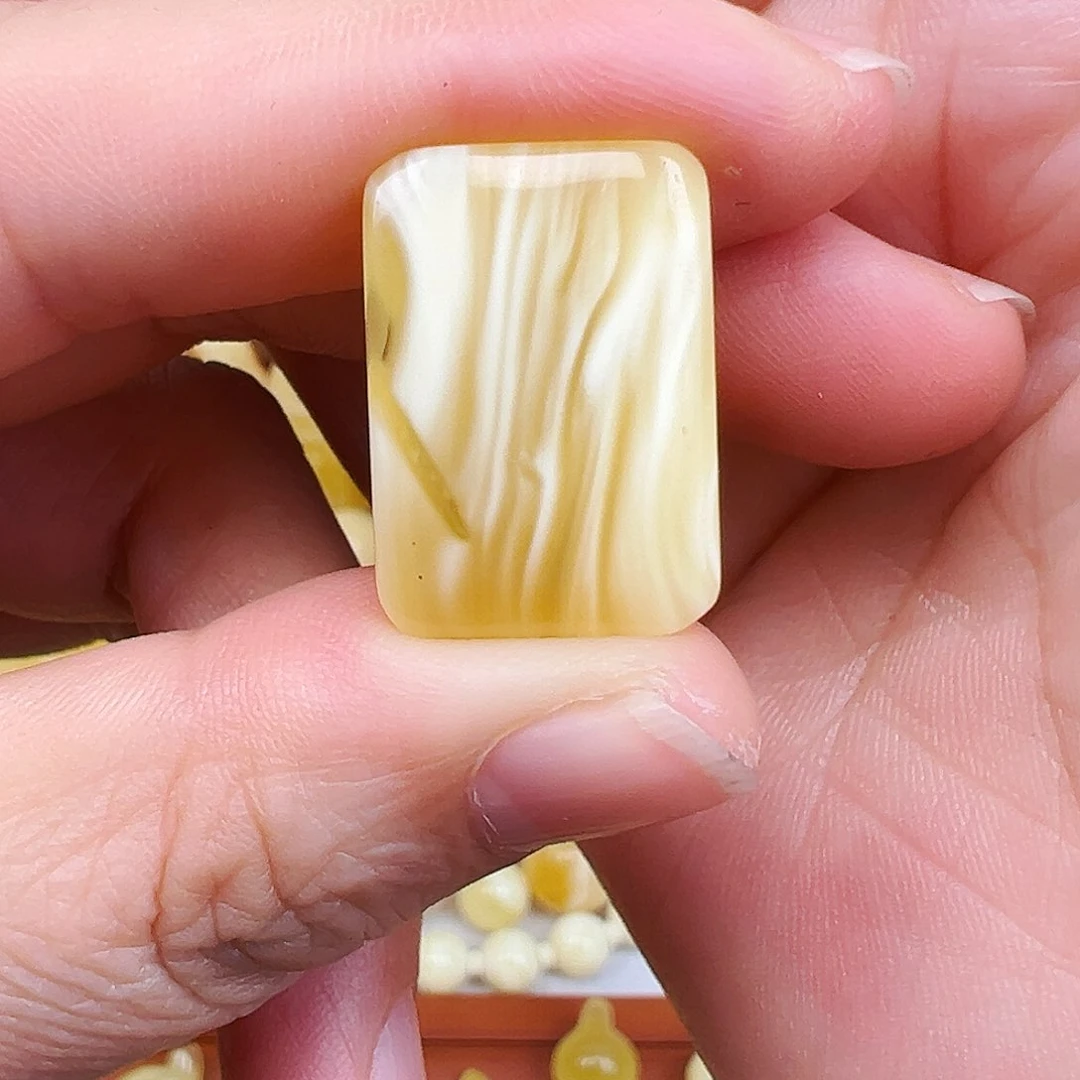 蜜蜡未镶嵌珠宝奇石o**e蜜蜡戒指面