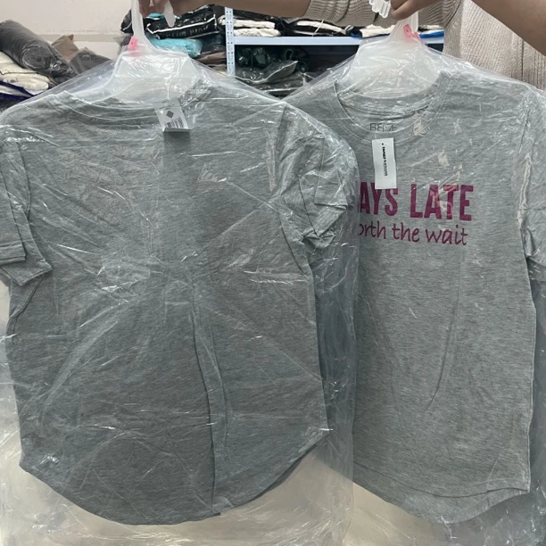 美式复古灰色短袖宽松t恤夏季潮牌半袖高街上衣42