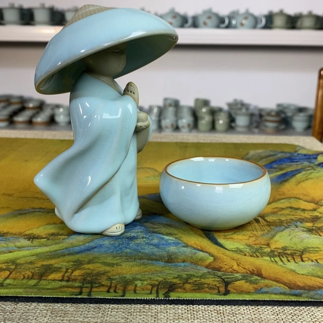 【闪购商品】小和尚茶漏微微瑕。。。。。。