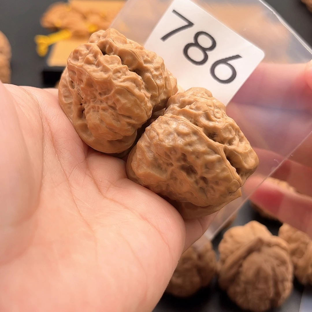 把件文玩核桃蛙蛙精品38肚43