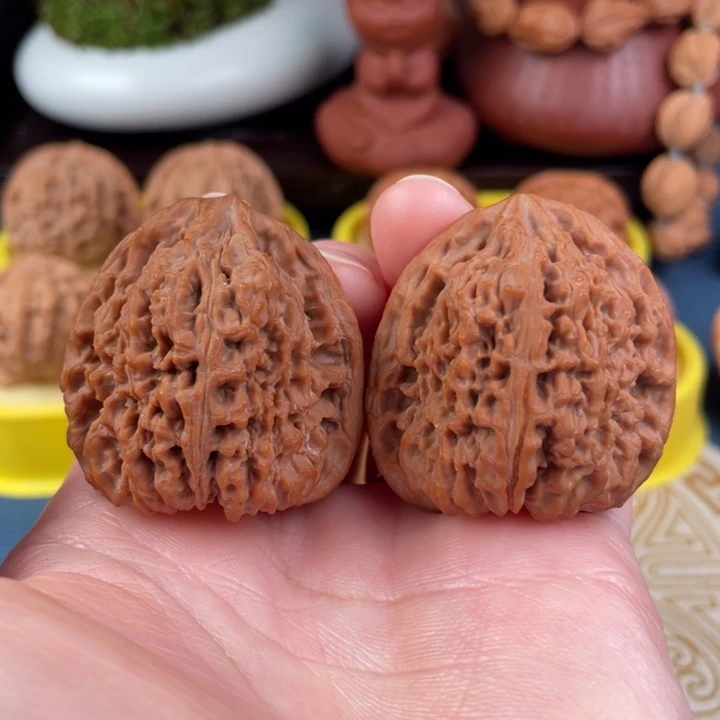 吊坠文玩核桃高炮南疆石40