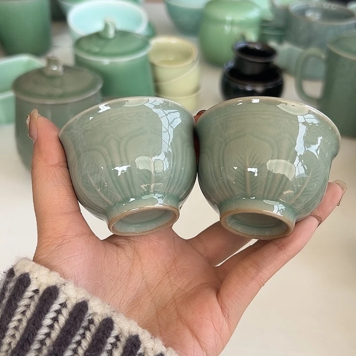 小米茶器龙泉青瓷