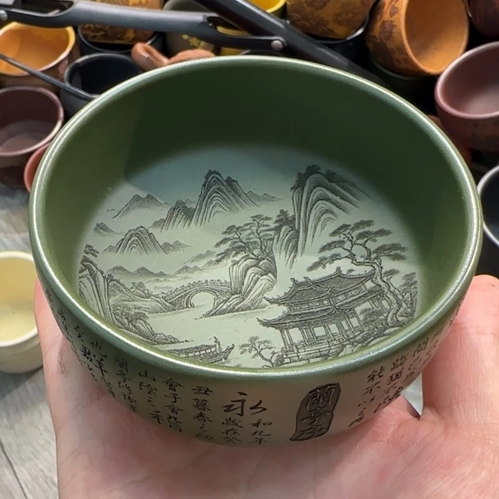 茶杯紫砂全手工紫砂