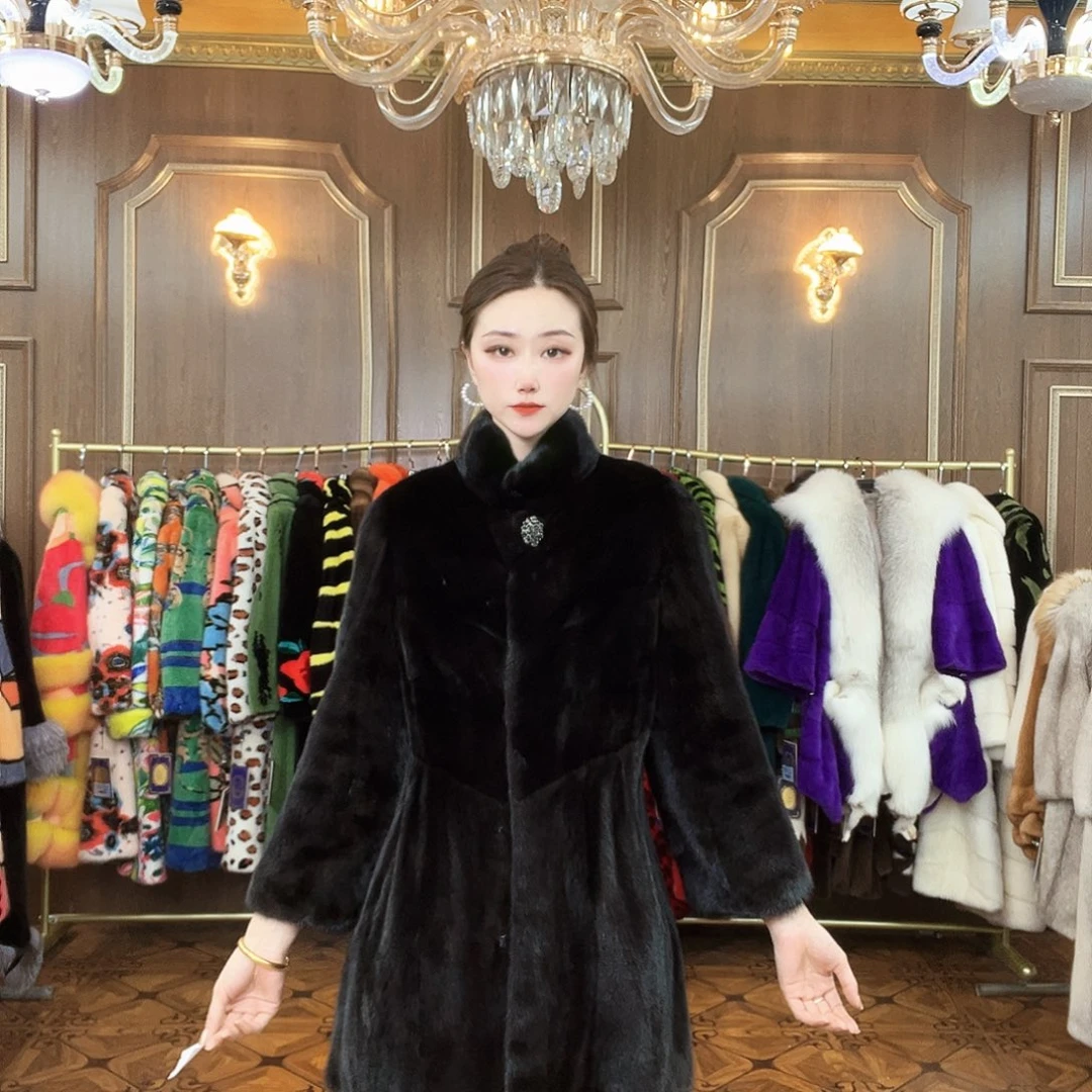 貂皮大衣时尚潮流