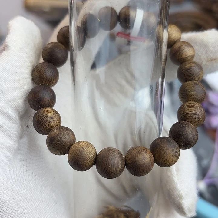 沉香碎屑沉香奇楠沉香1.0圆珠单圈多样性发一