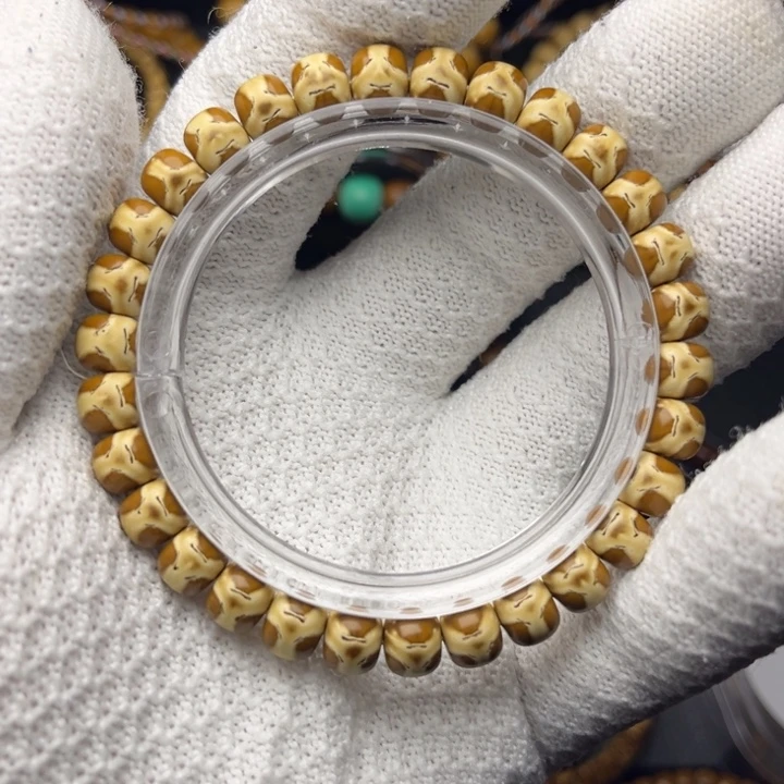 手串紫金鼠纯实心老型熊猫三花鬼脸毕业货8.3尺精工暴力归圆