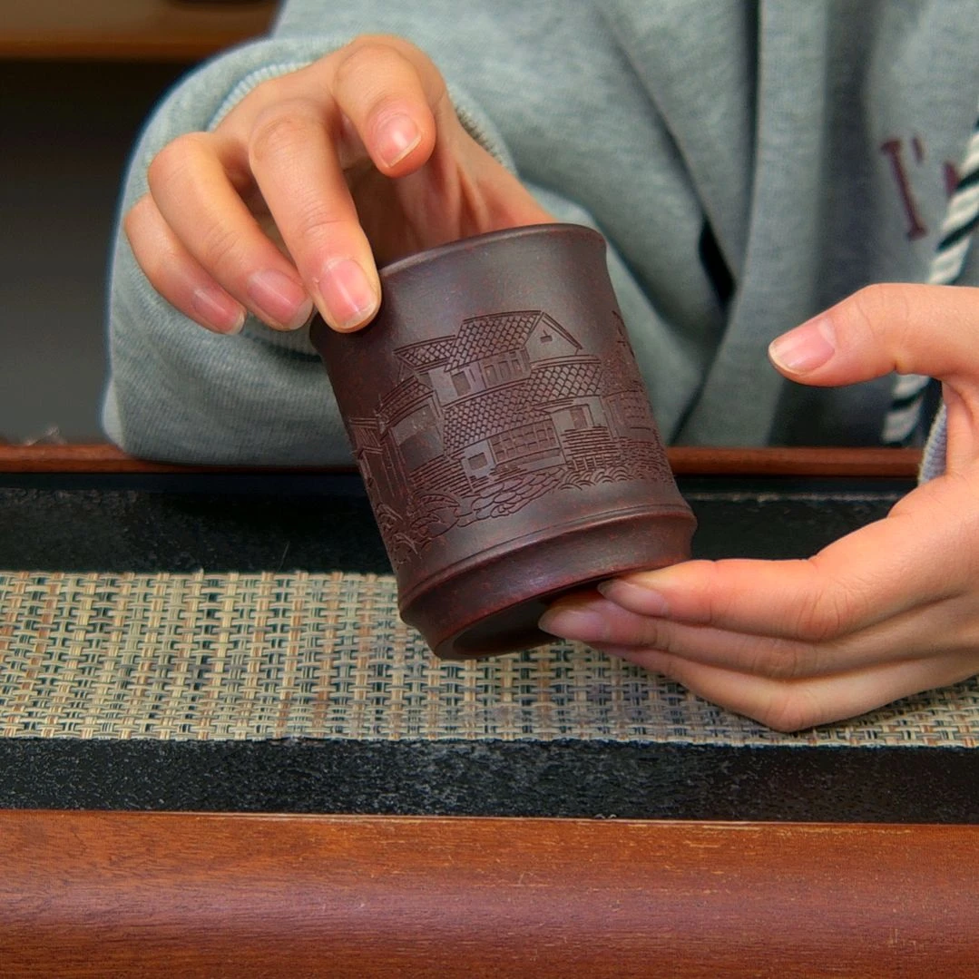 【闪购商品】紫砂茶杯高货放漏