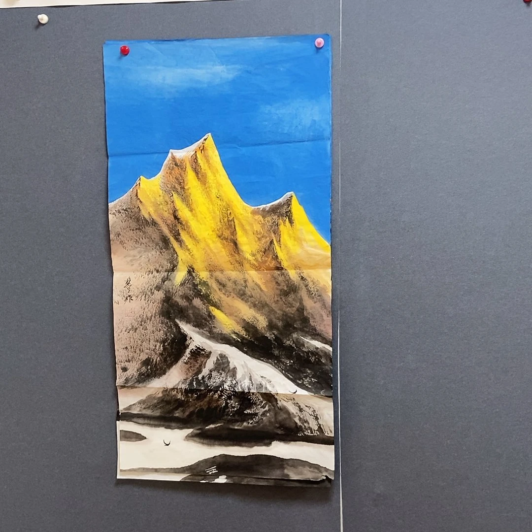 国画儒礁50.100手绘画心
