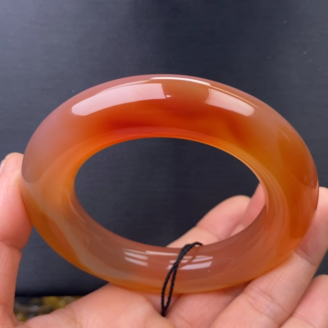 玛瑙/玉髓未镶嵌手镯56圈