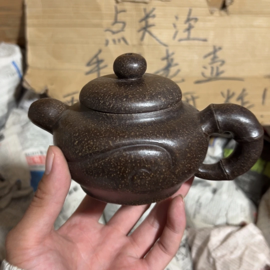 紫砂茶壶老厂紫砂壶一件！