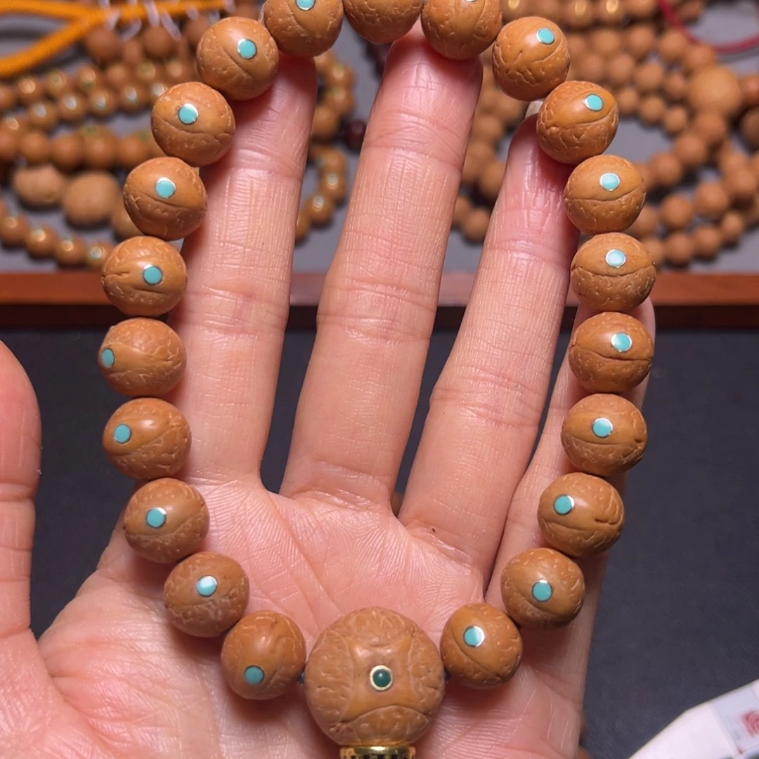 吊坠凤眼菩提12mm2025精品松钉手串