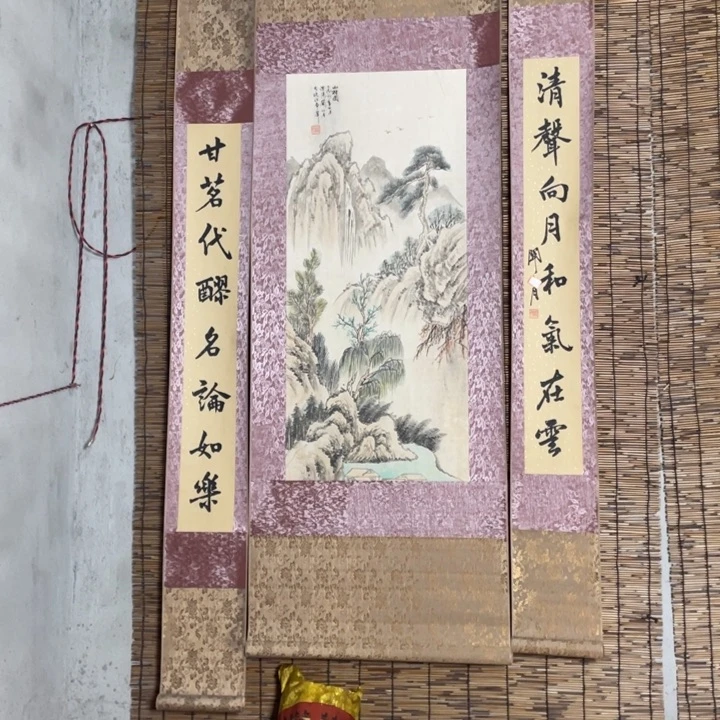 竖款家装装饰画11