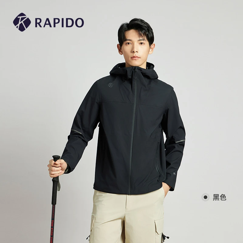 【新品】RAPIDO雳霹道2025春季男士O系运动轻量夹克冲锋衣CN5239O43