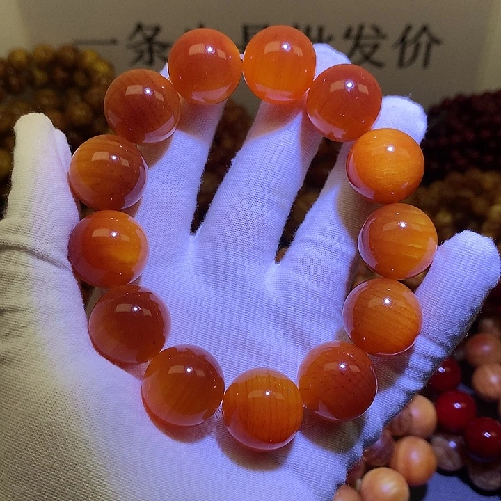 松木（琥珀木）手串/手链1.8 高货包浆