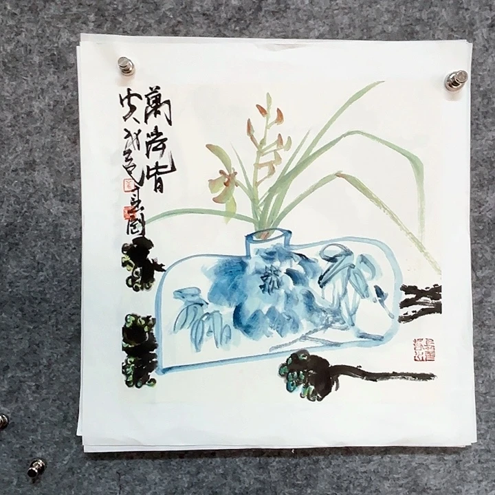 国画崔春刚国画作品