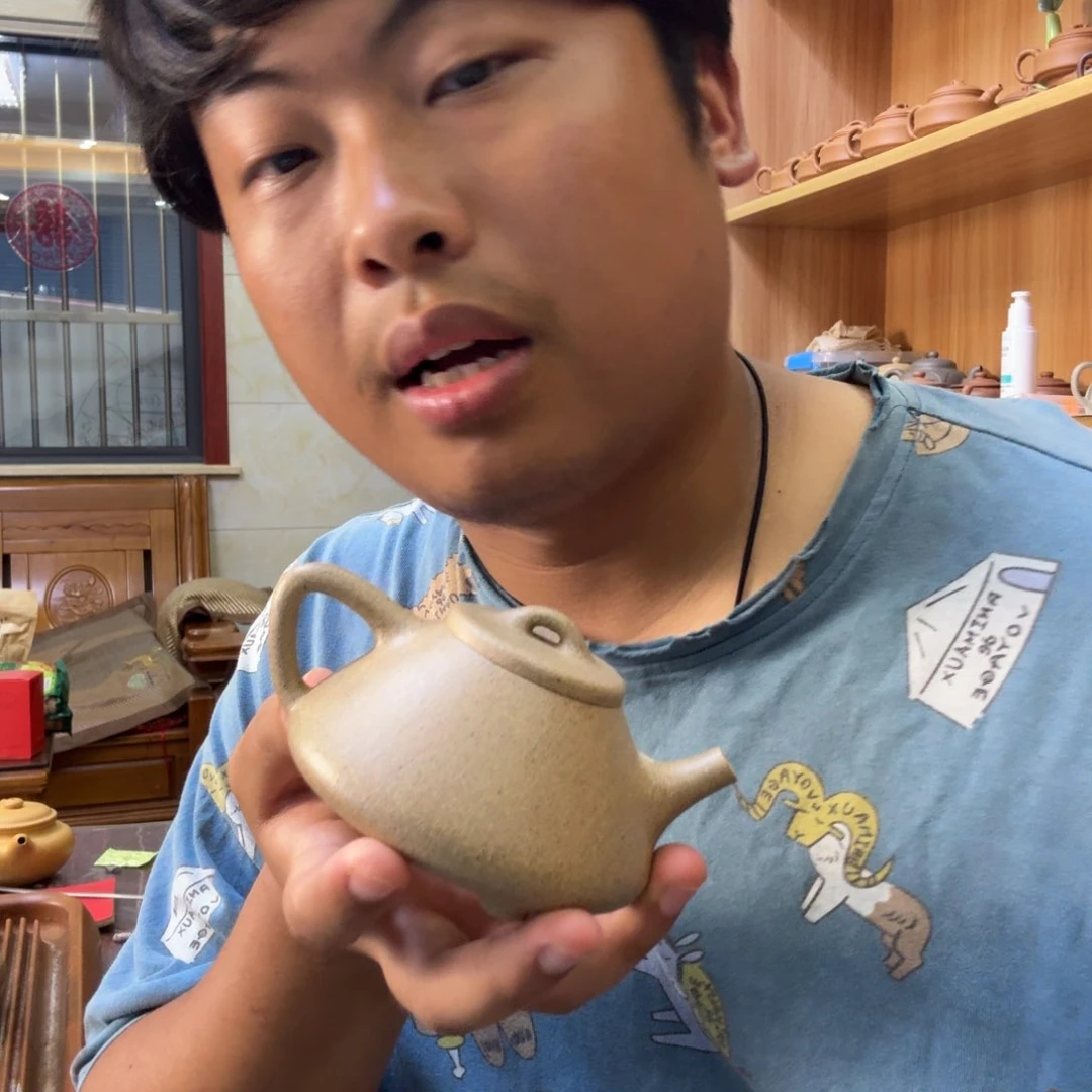 茶壶紫砂瑕疵 半手工子冶