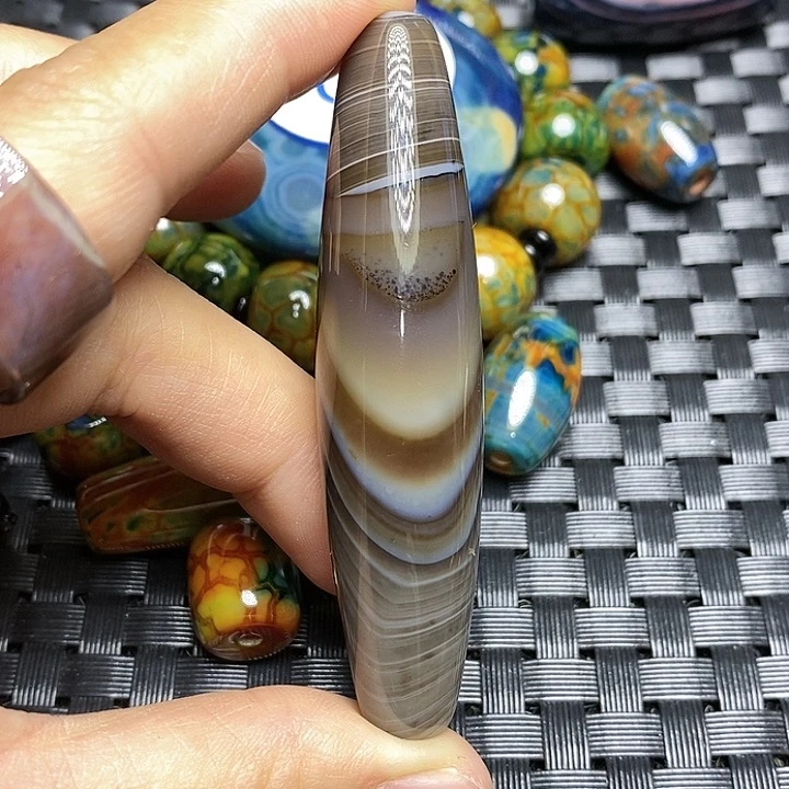 狂***人玛瑙/玉髓合金颈饰