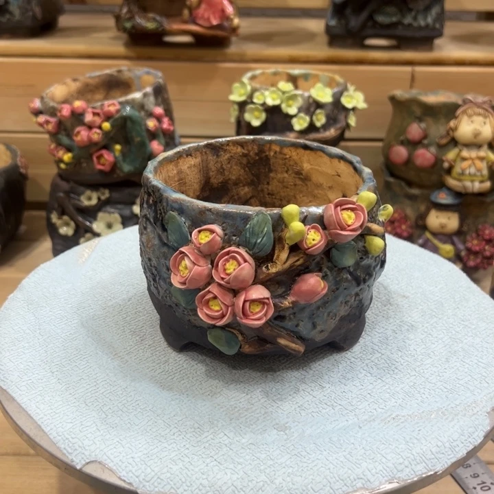 稳***妥他自然多肉花盆百搭