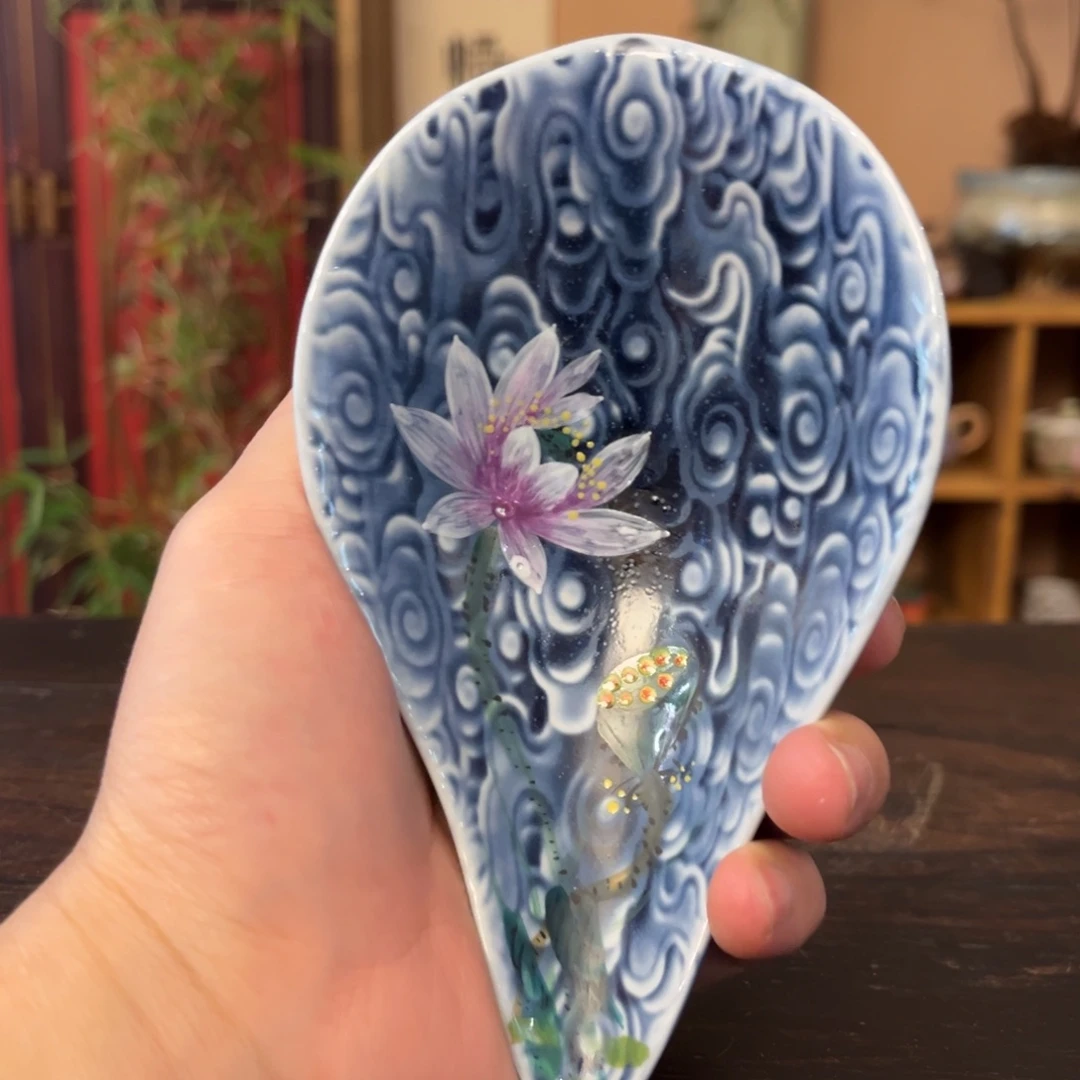 柴烧手工手绘陶瓷