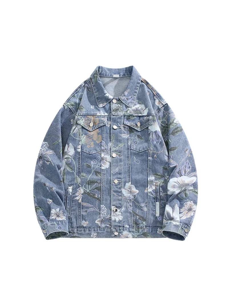 主播推荐001-050外套网红复古宽松外套款休闲女时尚牛仔百搭外套