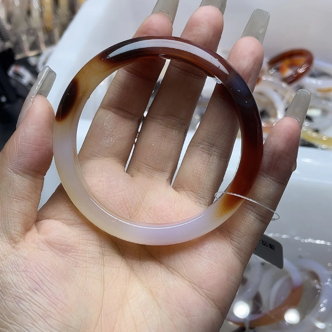 玛瑙/玉髓手镯未镶嵌60➕福利