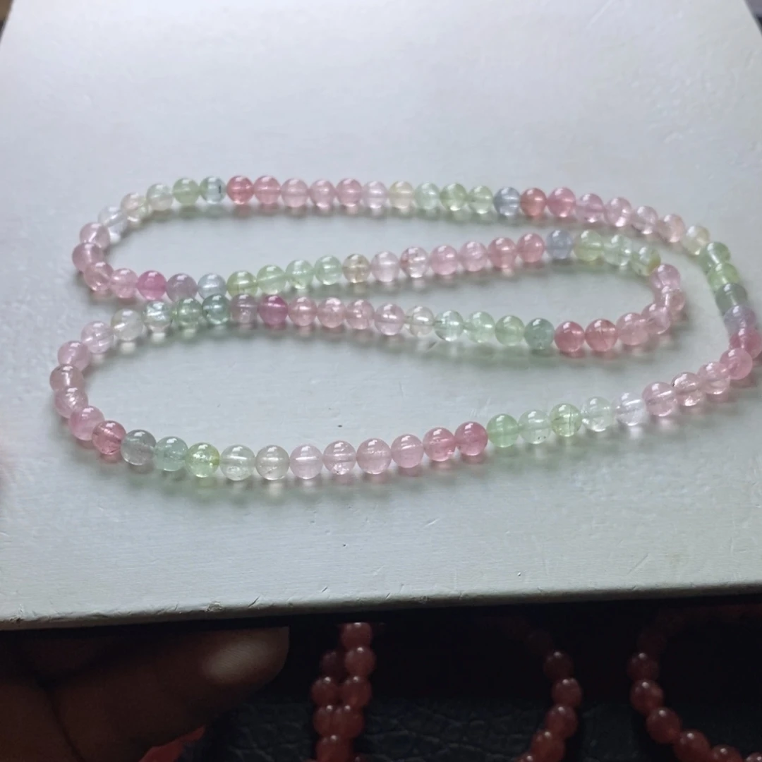 碧玺碧玺手链未镶嵌