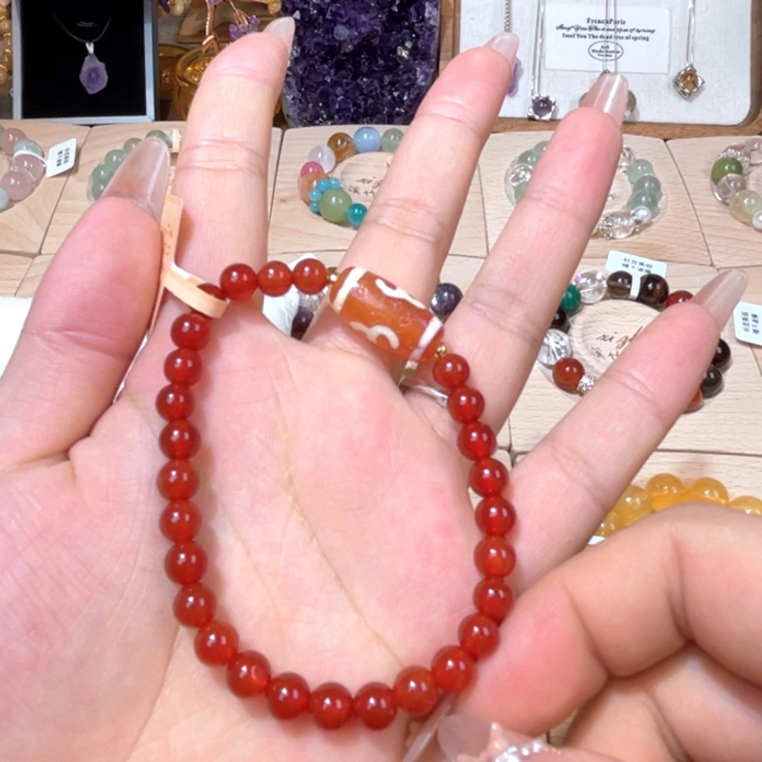 水晶未镶嵌手链天然水晶