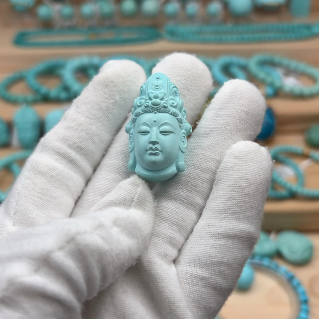 绿松石未镶嵌珠宝奇石