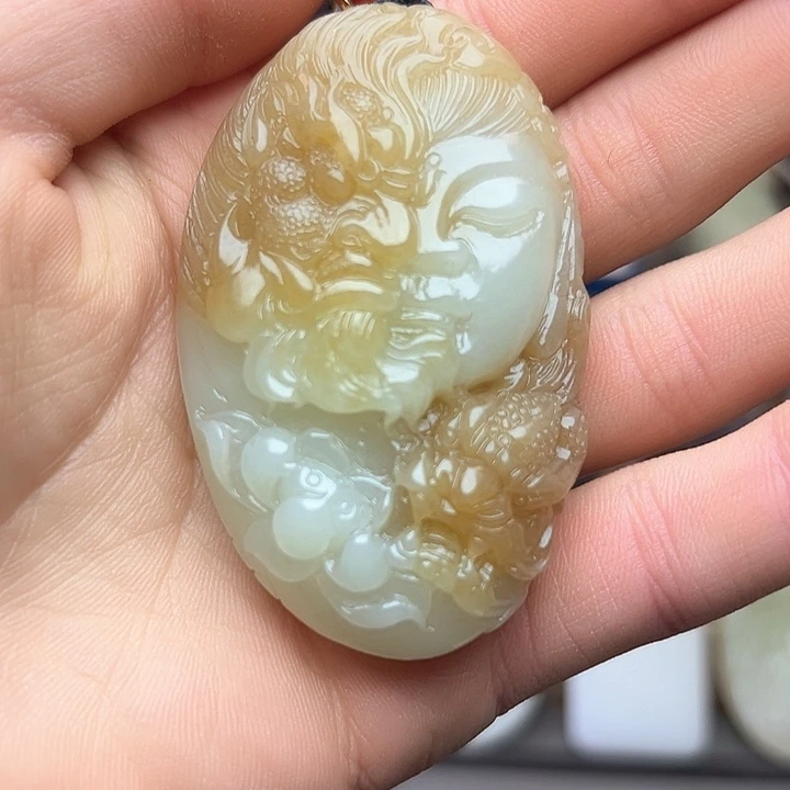 和田玉把件未镶嵌