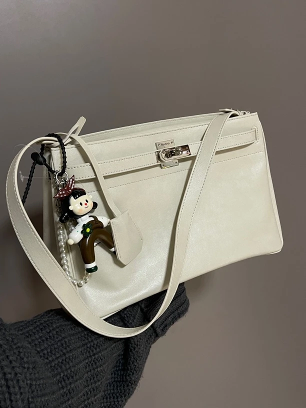 洋包贩售-无拘本色 复古单肩包邮差休闲时尚托特包