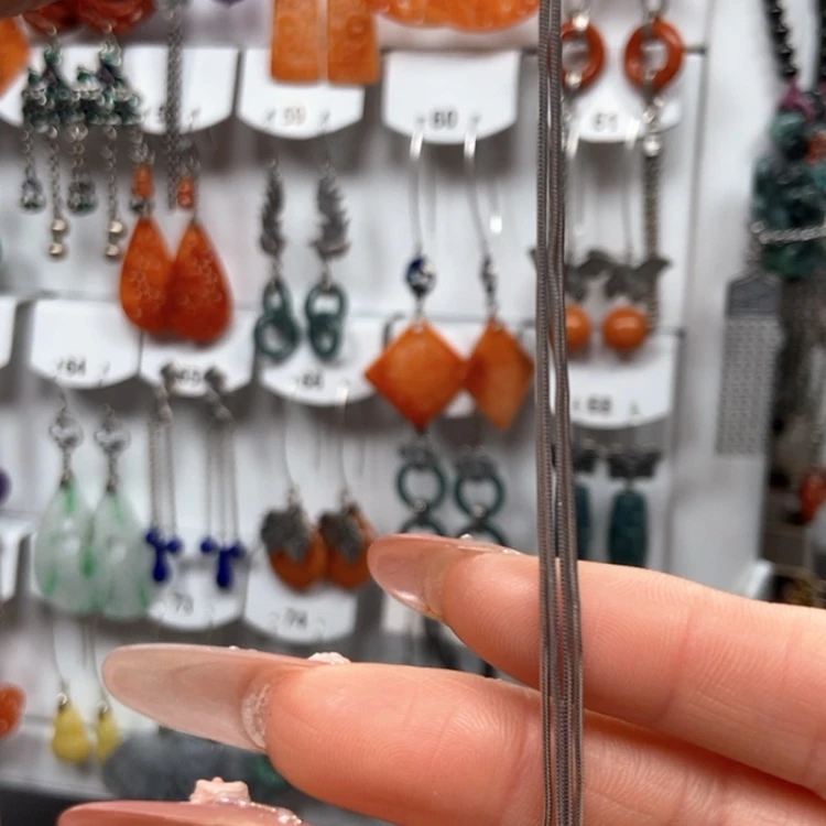 【闪购商品】翡翠耳饰银S925镶嵌****耳饰