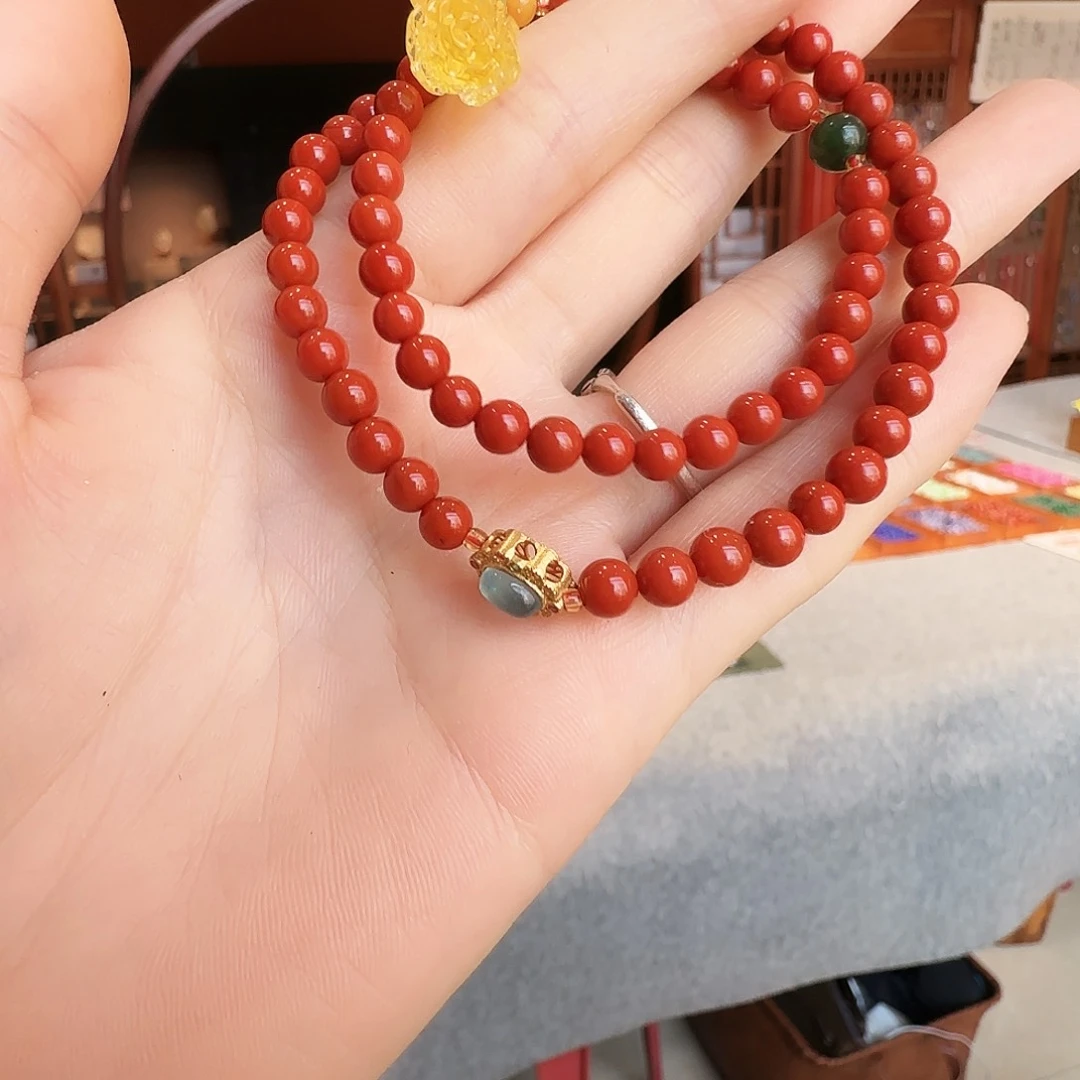 未镶嵌手链南红玛瑙