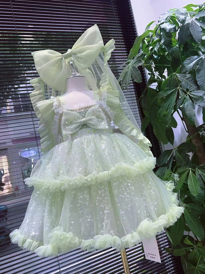 重工原版四季款洛丽塔➕大拖尾“绿野仙踪”公主裙
