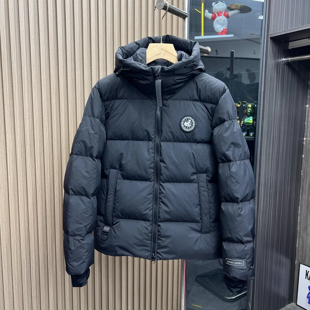 2026秋冬新款男轻奢休闲加厚羽绒服男外套时尚百搭羽绒保暖面包服