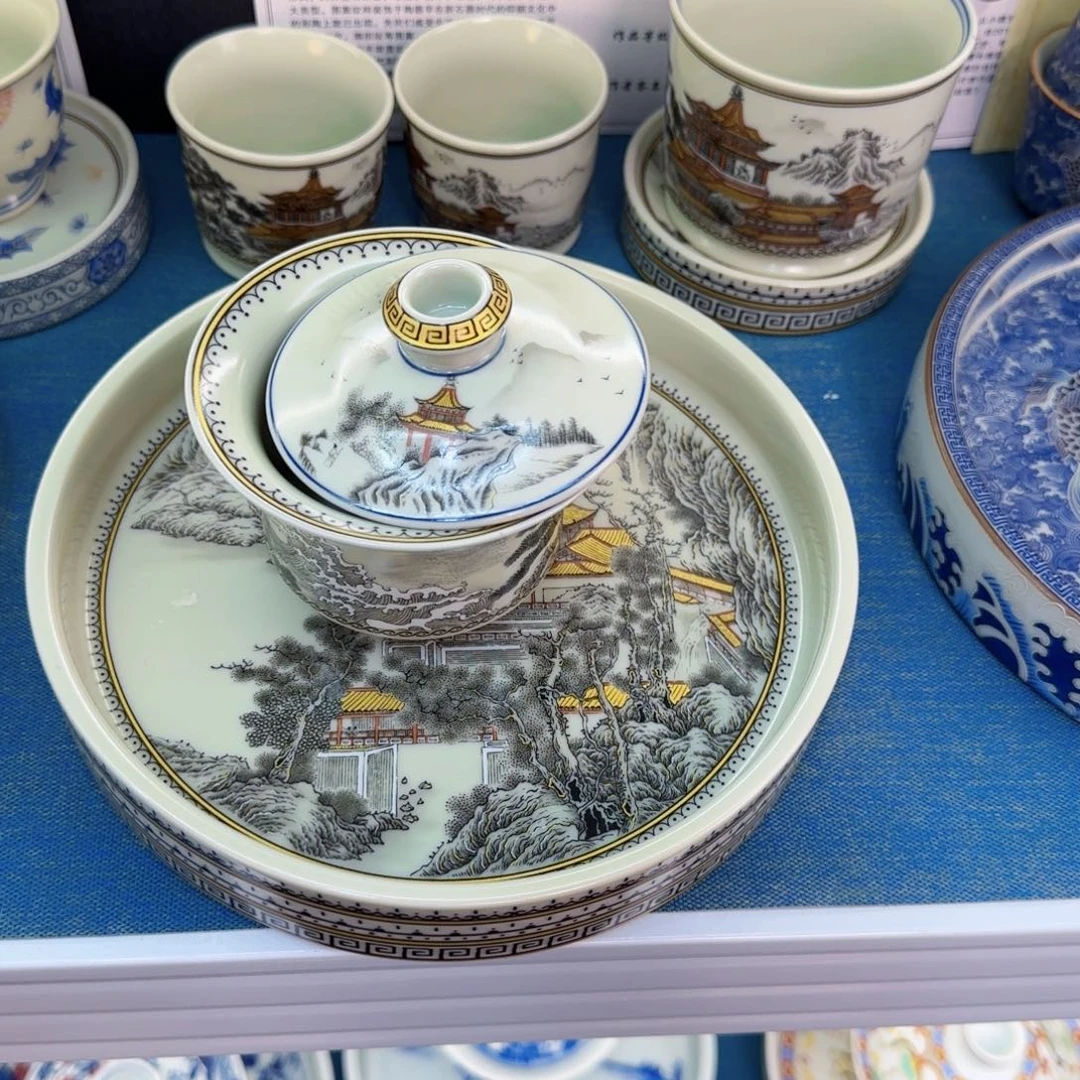 这些盖碗真好看！！！