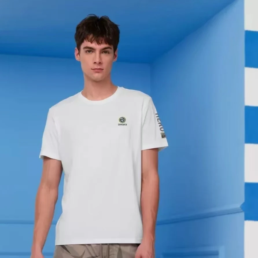 经典圆领短T2025夏季新款舒适休闲男士短袖14