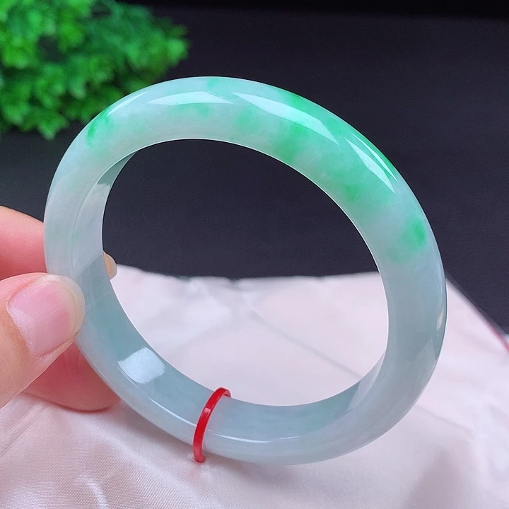 翡翠未镶嵌手镯59圈口431601