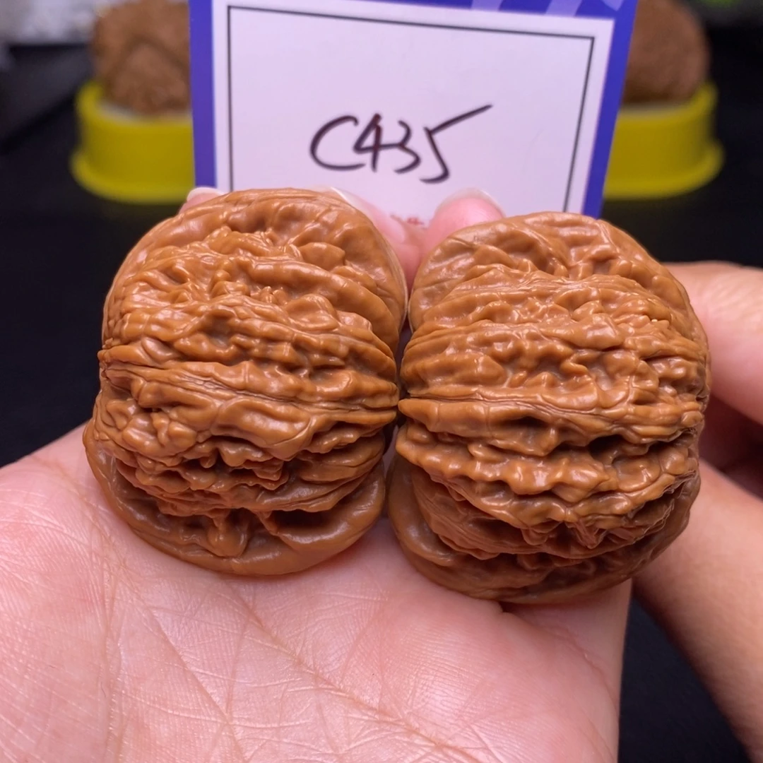 文玩核桃把件41全品四座楼c435