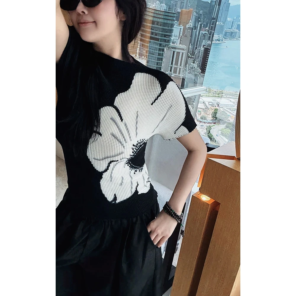 三宅系列 三宅东方美学花印OY-AAI5991 不可熨烫