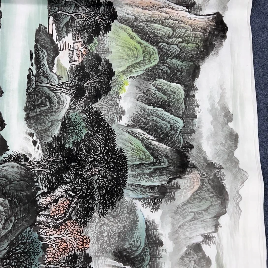 国画国画作品宣纸纯手绘