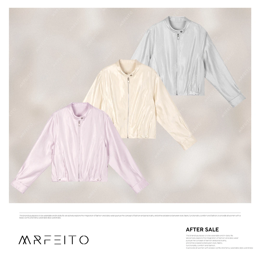 2025年春季新款时尚显瘦女士休闲外套H1191W02C30464