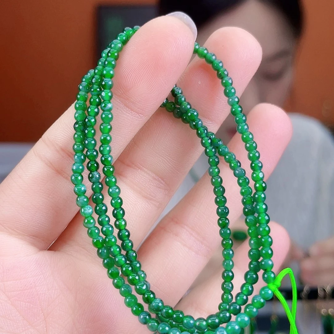 翡翠未镶嵌耳饰饰品