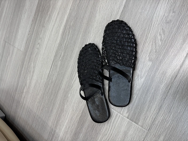 巧巧定制网格拖鞋