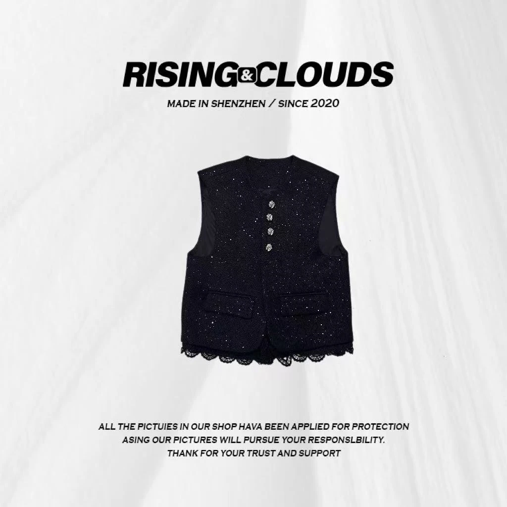 RISING&CLOUDS现【随心】深圳舒适时尚百搭马甲010072