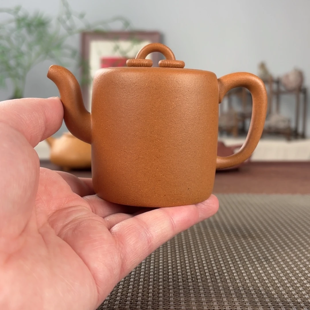 紫砂茶壶黄龙山原矿紫砂壶200