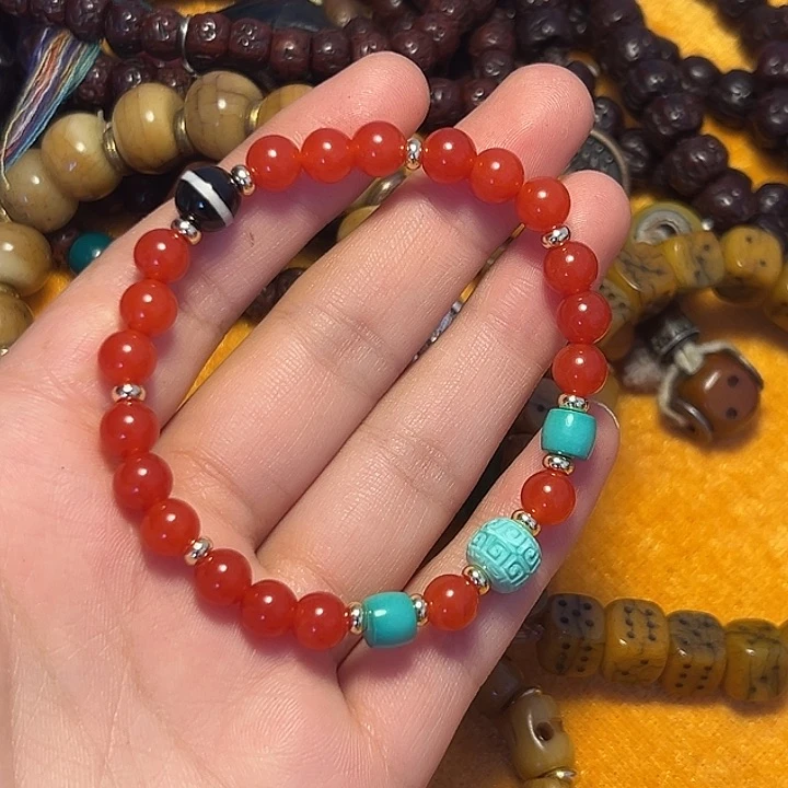 石英石铁合金六*手串