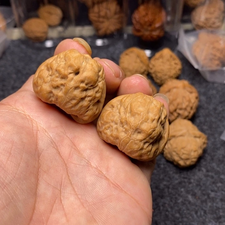 吊坠文玩核桃35古蟾