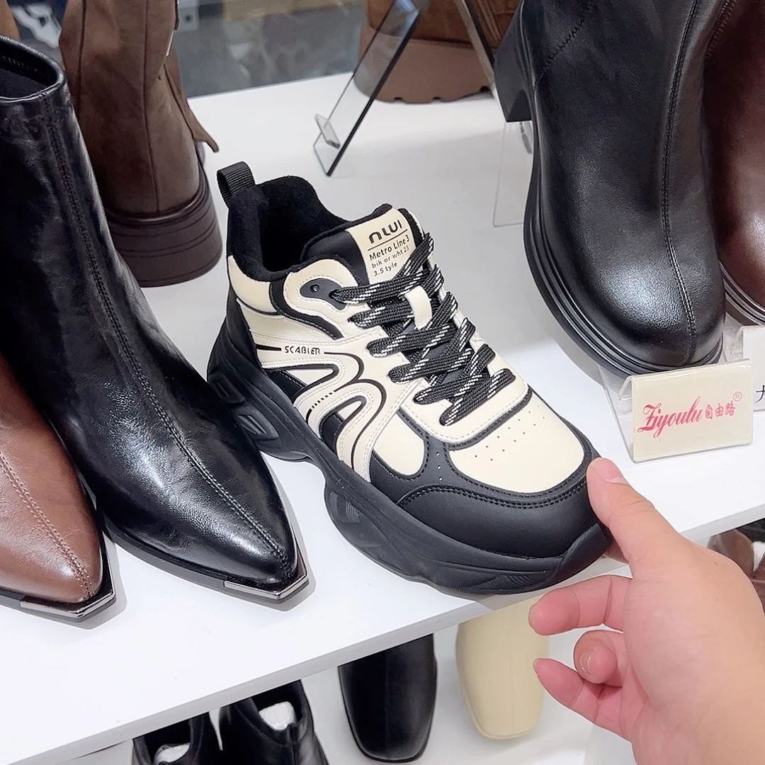 小***凡高帮鞋28588黑色37