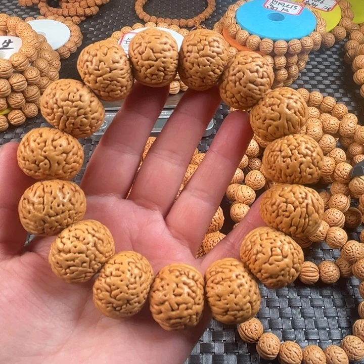 北***天桃核手串平果园桃核