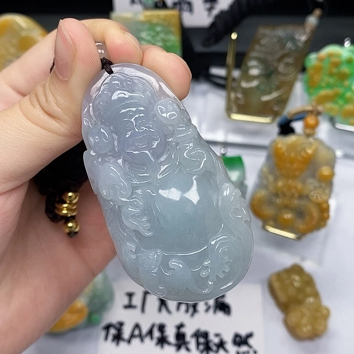 颈饰未镶嵌翡翠翡翠A货